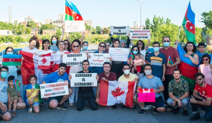  Kanadada Ermənistanın işğalçılıq siyasətinə etiraz edildi   