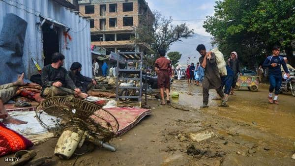 الفيضانات تقتل 46 شخصا على الأقل في افغانستان 