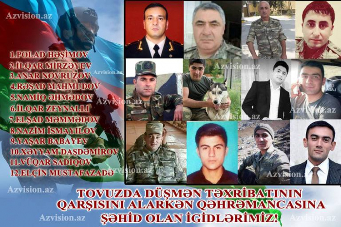  Vətən sizinlə qürur duyur!  - Tovuz şəhidlərinin qəhrəmanlıq yolu -  FOTOLAR  