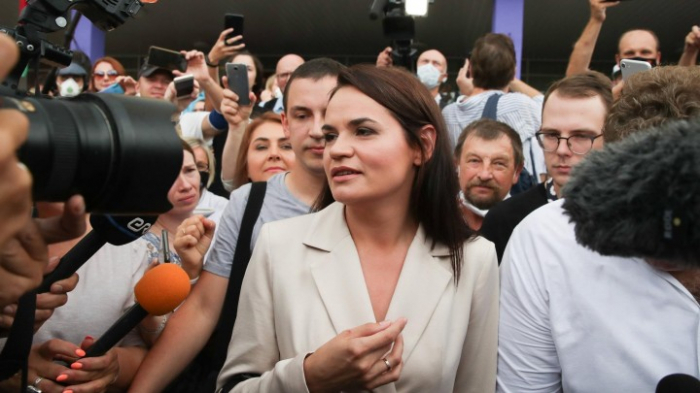 Oppositionskandidatin Tichanowskaja in Litauen „in Sicherheit“