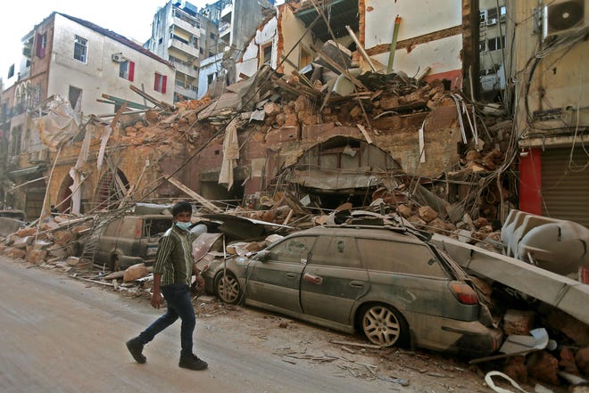Turkish aid group search for survivors in Beirut after deadly explosion 