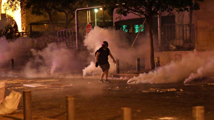   Beirut begegnet Zorn mit Tränengas  