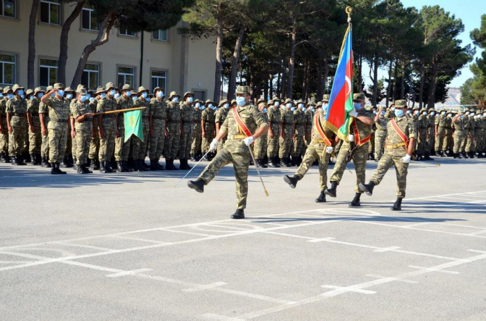Azerbaijani army holds military oath-taking ceremonies