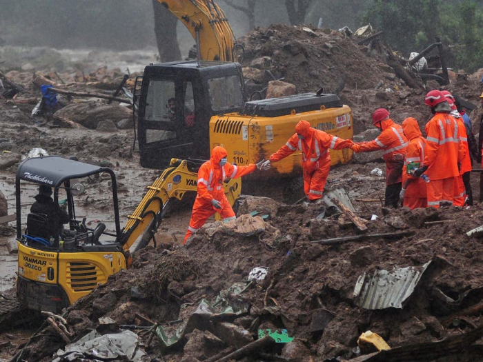 43 killed in landslide in India