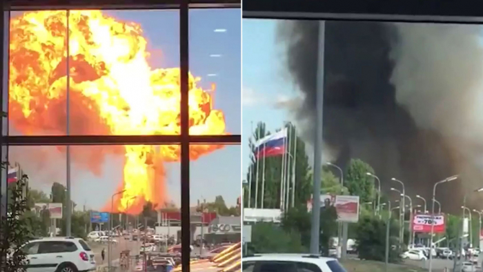   VIDEO: Explosión de una gasolinera en Rusia   