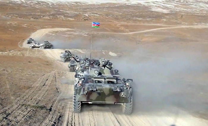   Die erste Phase der gemeinsamen Militärübungen zwischen Aserbaidschan und der Türkei fortgesetzt -   VIDEO    