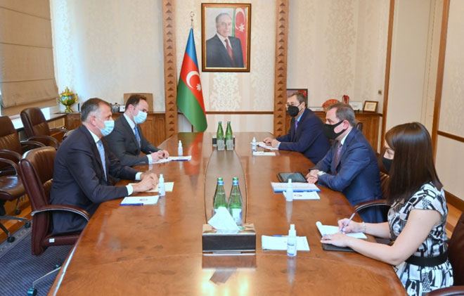   Azerbaijani Foreign Minister receives Georgian ambassador  
