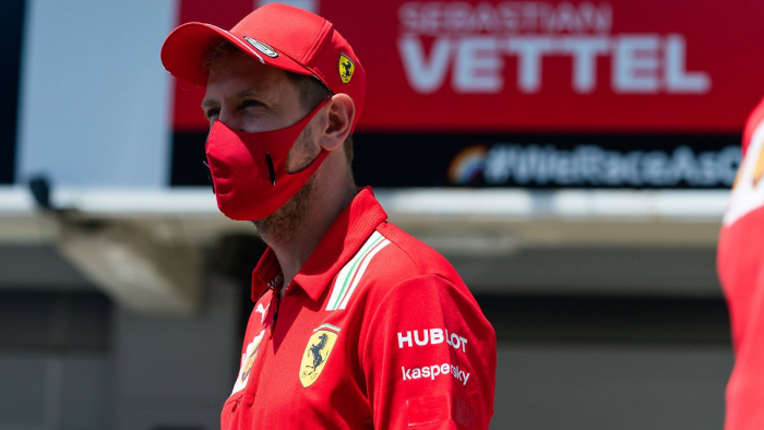   Angekratzter Vettel schützt Ferrari  