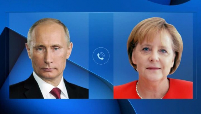 Bundeskanzlerin Merkel telefoniert mit dem russischen Präsidenten Wladimir Putin