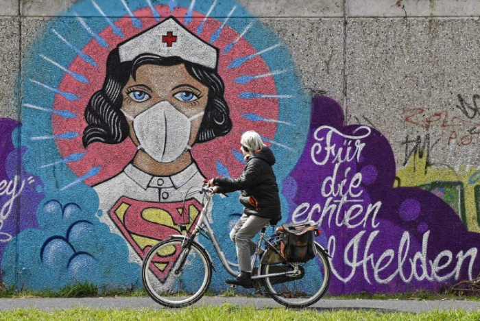  Pandemic graffiti from around the world -  PHOTOS  