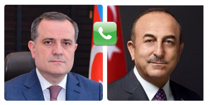   Azerbaijani, Turkish foreign ministers discuss discovery of gas field in Black Sea  