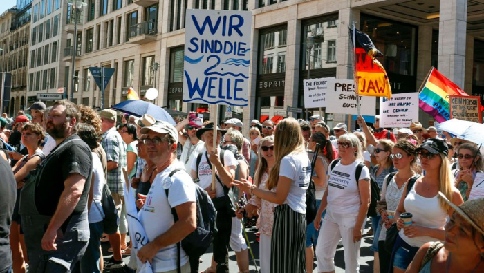 Corona-Demonstration ist verboten - Berliner Senat