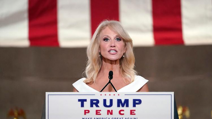 Conway preist Trump als Frauenförderer