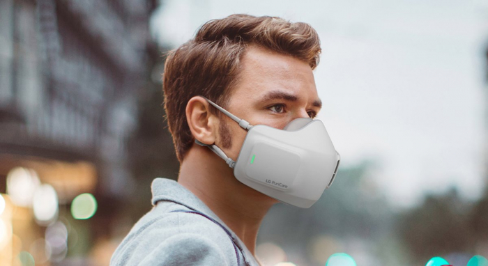 LG lanza una novedosa mascarilla que asegura la calidad del aire