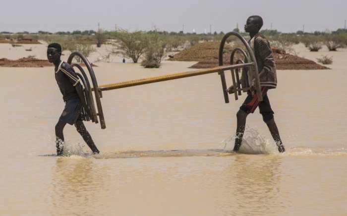 Dozens dead as record flooding hits Sudan 