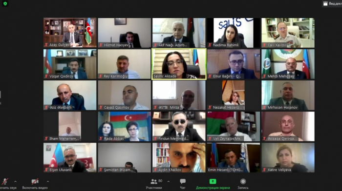   Assistent des aserbaidschanischen Präsidenten hält ein Online-Treffen mit 74 NGO-Leitern ab  