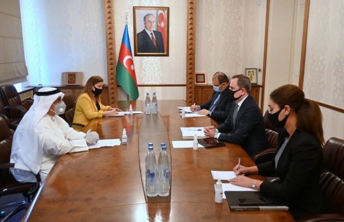 Azerbaijani FM receives Ambassador of Kuwait