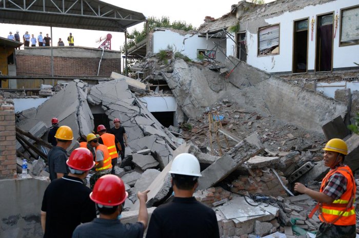 At least 29 dead in restaurant collapse in China