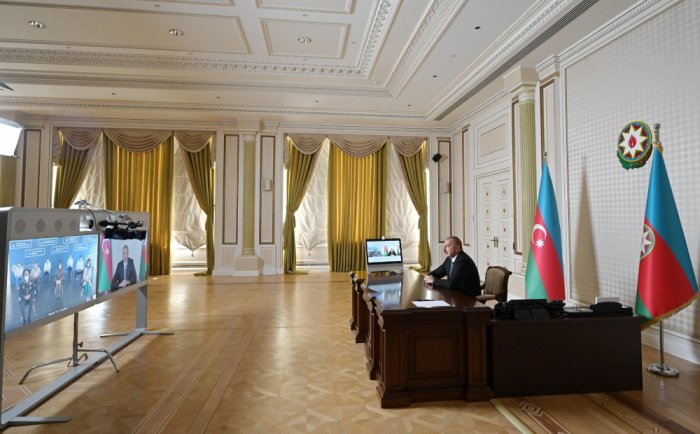     Ilham Aliyev:   "El estatus social y la salud de personas es un asunto clave para nosotros"  