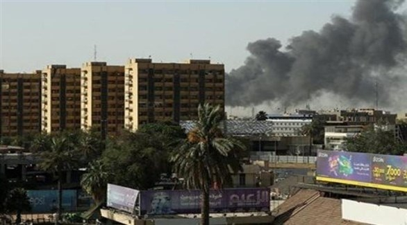 سقوط صاروخ في وسط بغداد