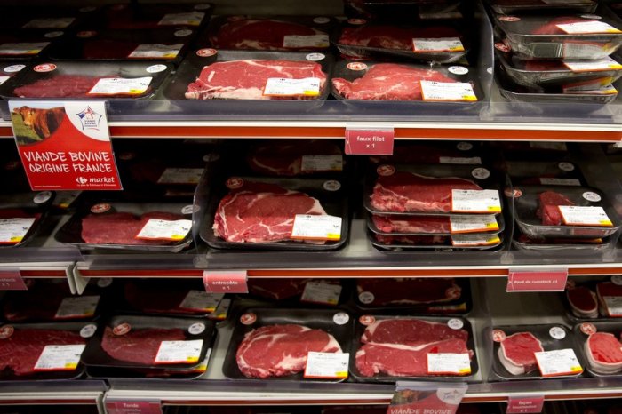 FAO: la consommation de viande dans le monde devrait reculer de 3% en 2020