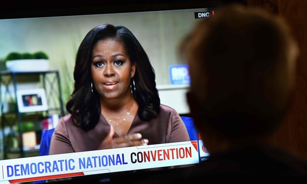 Michelle Obama slams Trump as 
