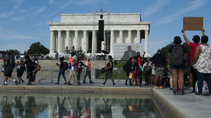   Protest gegen Rassismus in Washington  