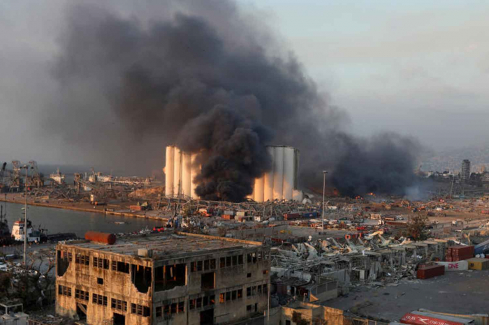   Drone footage gives view of devastation caused by Beirut blast -   NO COMMENT    