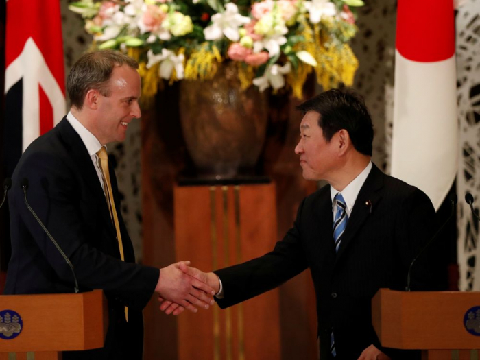 Londres espère conclure un accord commercial avec le Japon