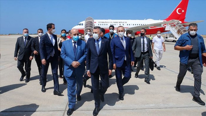 Türkiyənin vitse-prezidenti Livana getdi