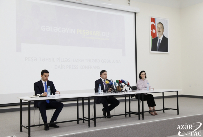   Azerbaiyán lanza la recepción de documentos en las instituciones educativas de formación profesional  
