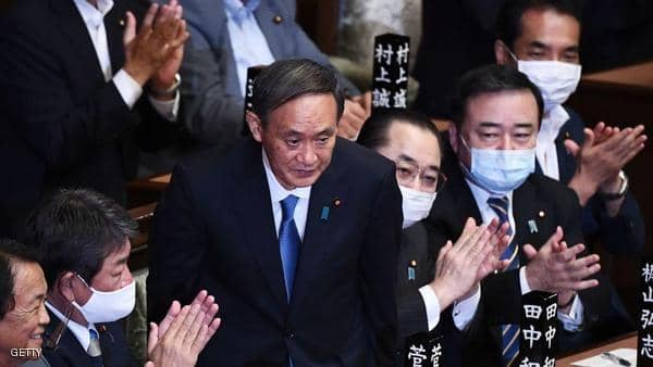 إنتخاب يوشيهيدي سوغا رئيسا للوزراء في اليابان