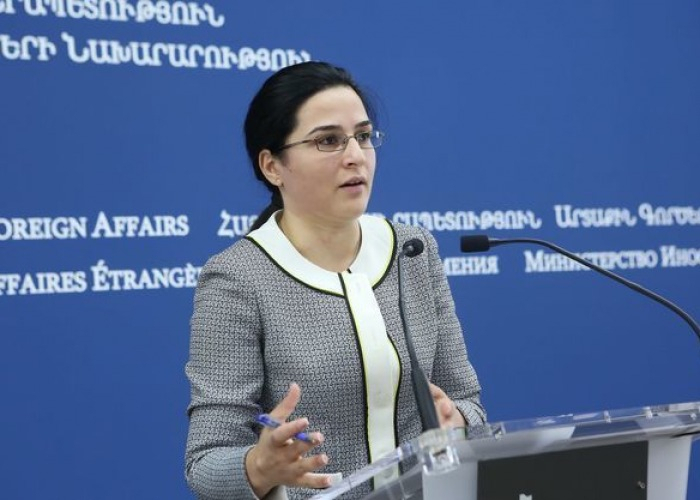  La portavoz armenia expresa sus comentarios de "paz" en Nagorno-Karabaj 