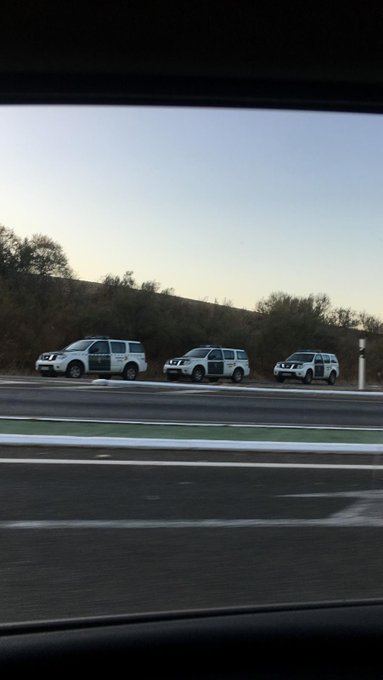 Un tiroteo deja 3 guardias civiles heridos en el sur de España