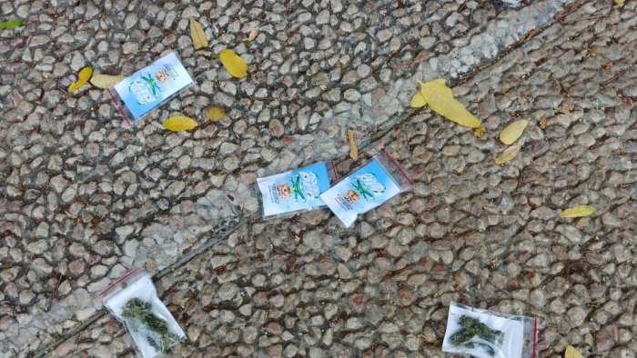 Un dron arroja cientos de bolsas de marihuana sobre Tel Aviv