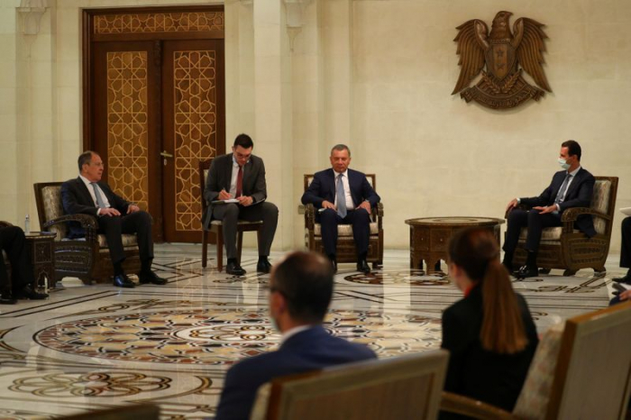 Russian delegation holds talks with Assad as Syrian economy crumbles