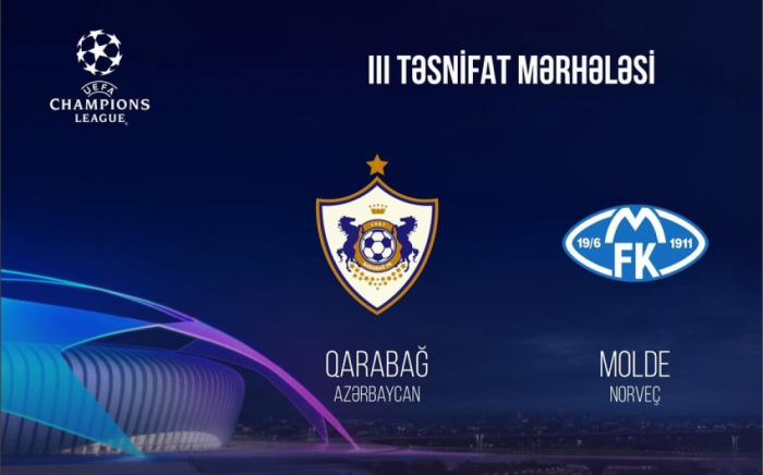 UEFA: le FK Qarabag affrontera le Molde à Chypre 