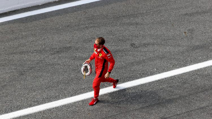   Vettel frustet sich ins 1000. Ferrari-Rennen  