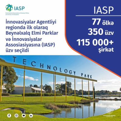   La Agencia de Innovación de Azerbaiyán se adopta como el miembro de la IASP  