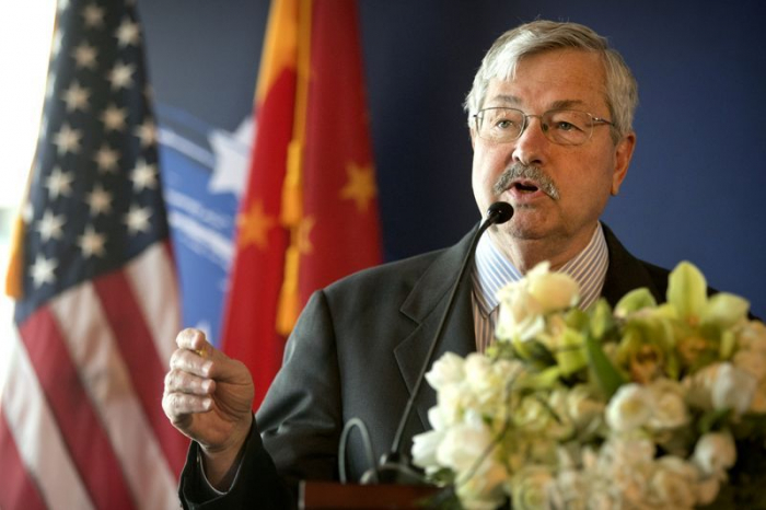 U.S. ambassador to China Branstad to retire next month