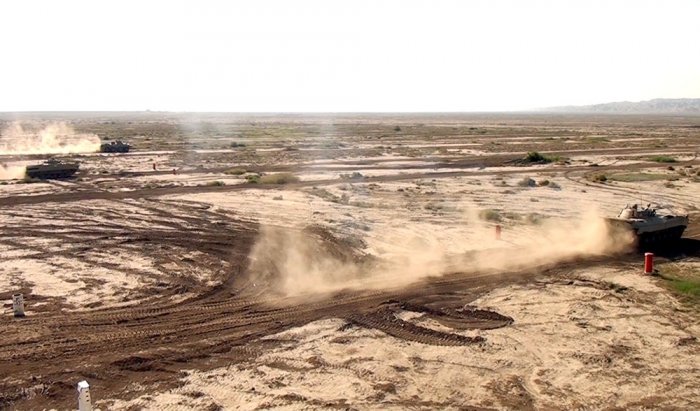  Armored vehicle crews of Azerbaijani Army improve their combat skills -  VIDEO  