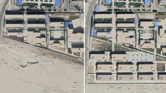 China constructs nearly 400 internment camps in Xinjiang