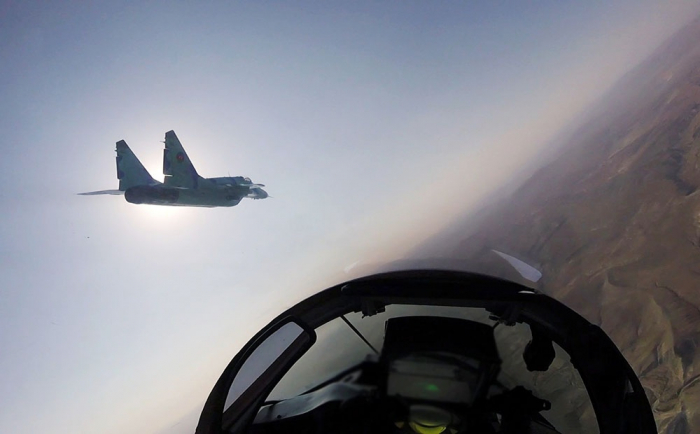  Azerbaijani Air Force performs combat-training flights –  VIDEO  