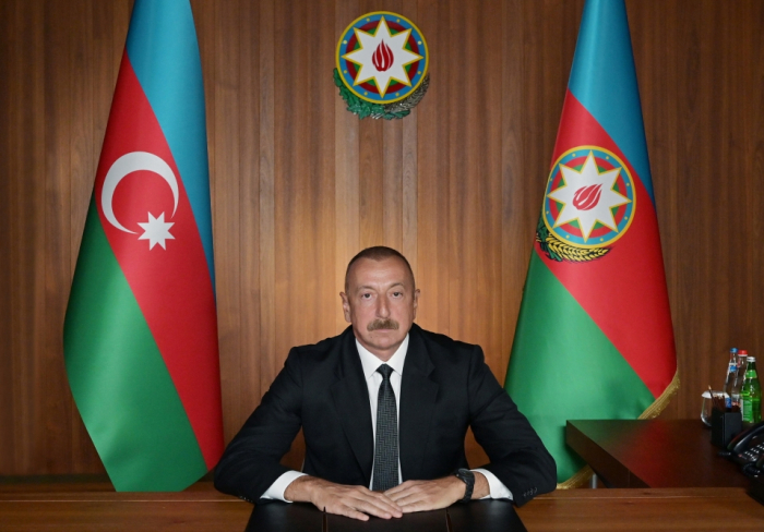 Ilham Aliyev legte wichtige Vorschläge bei der VN 