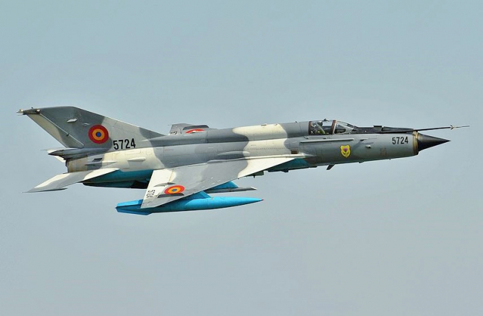 Se estrella un Mig-21 de la Fuerza Aérea de Serbia