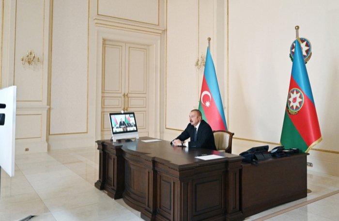   Ilham Aliyev:  "La gente azerbaiyana demuestra el coraje" 