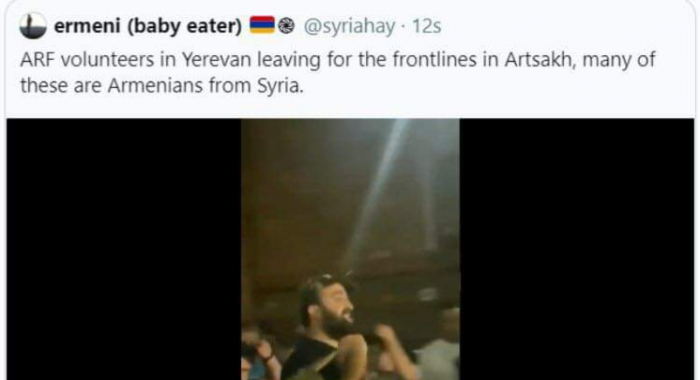  Armenia spread video of Armenian terrorist brought from Syria -  VIDEO  