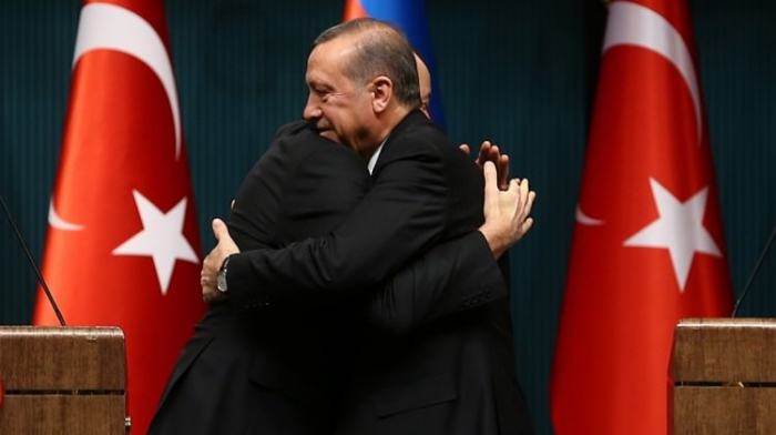   Ilham Aliyev dankt Recep Tayyip Erdogan  