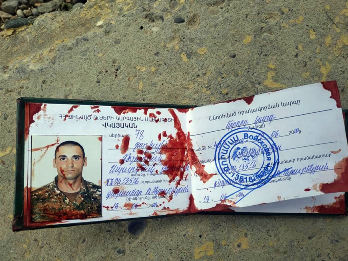   Ein weiterer Offizier der armenischen Armee getötet  