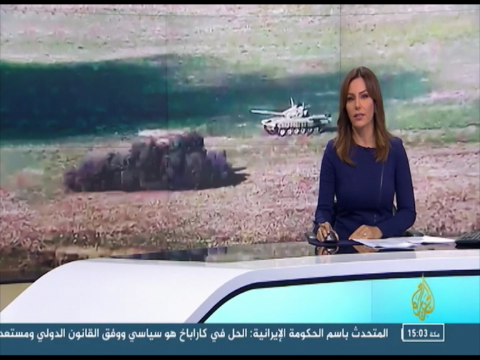  Al Jazeera sendet einen Bericht von der Front - FOTOS 